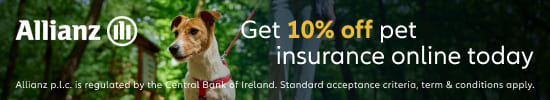 Sponsored offer from Allianz. Allianz p.l.c. is regulated by the Central Bank. Standard acceptance criteria apply. Calls maybe recorded.